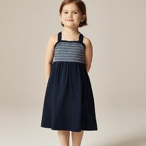Crewcuts Navy and Multicolor Casual Dress